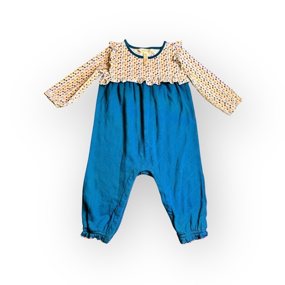 Matilda Jane Other - Matilda Jane Hearts Baby Warm‎ Long Sleeve Jumpsuit Baby Girl Size 18-24 Months